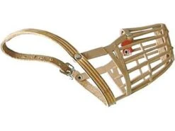 KRUUSE Muselière Plastique Et Cuir T8