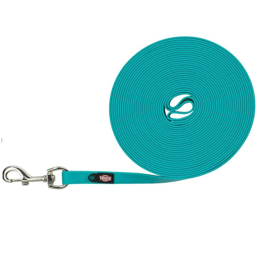Trixie Laisse Ă Pister Turquoise 10 M / 17 Mm