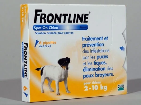 Frontline Spot On Chien De 2-10 Kg 6 Pipettes – Image 3