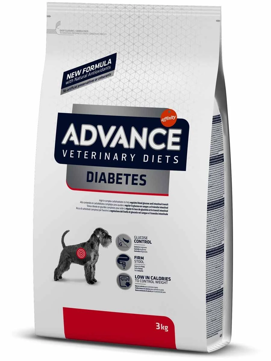 Advance Veterinary Diets Chien Diabetes Colitis 3 Kg