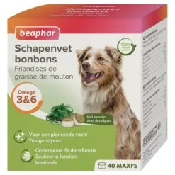 Beaphar Friandises Maxi Graisse De Mouton & Algues Pour Chien X40
