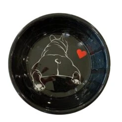 Croci Bol En Acier Bulldog Lovers Back 700 Ml