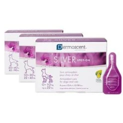 Dermoscent Silver Spot Chien 20-40 Kg 4 Pipettes