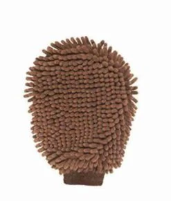 DGS Dirty Dog Grooming Mitt Gant De Toilettage Marron 25 X 18 Cm