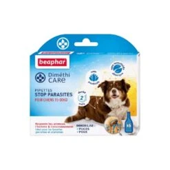 Beaphar Diméthicare Stop Parasites 6 Pipettes Pour Chien 15-30 Kg