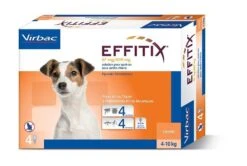 Effitix Spot On Petit Chien 4 - 10 Kg 24 Pipettes