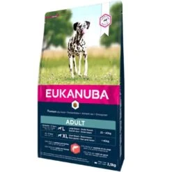 Eukanuba Chien Adult Grande Race Saumon & Orge 2.5 Kg - Destockage