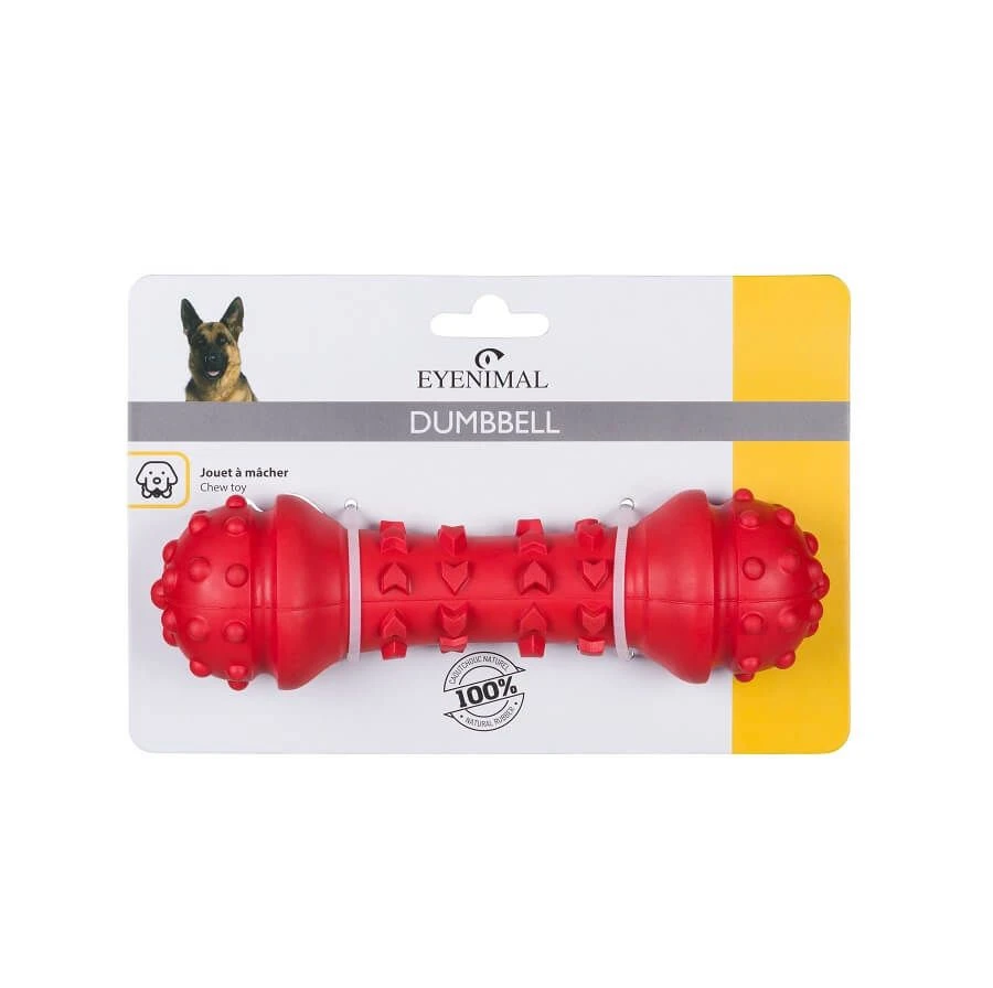 Eyenimal Jouet à Mâcher Dumbbell Pour Chien – Image 2