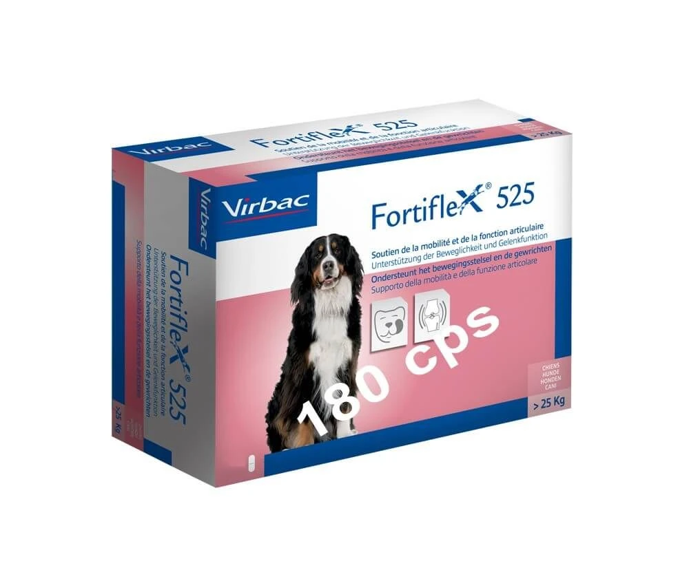 Fortiflex 525 Anti-arthrose Chiens 180 Cps
