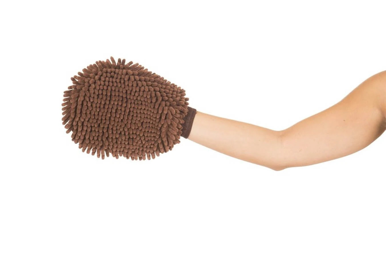 DGS Dirty Dog Grooming Mitt Gant De Toilettage Marron 25 X 18 Cm – Image 2