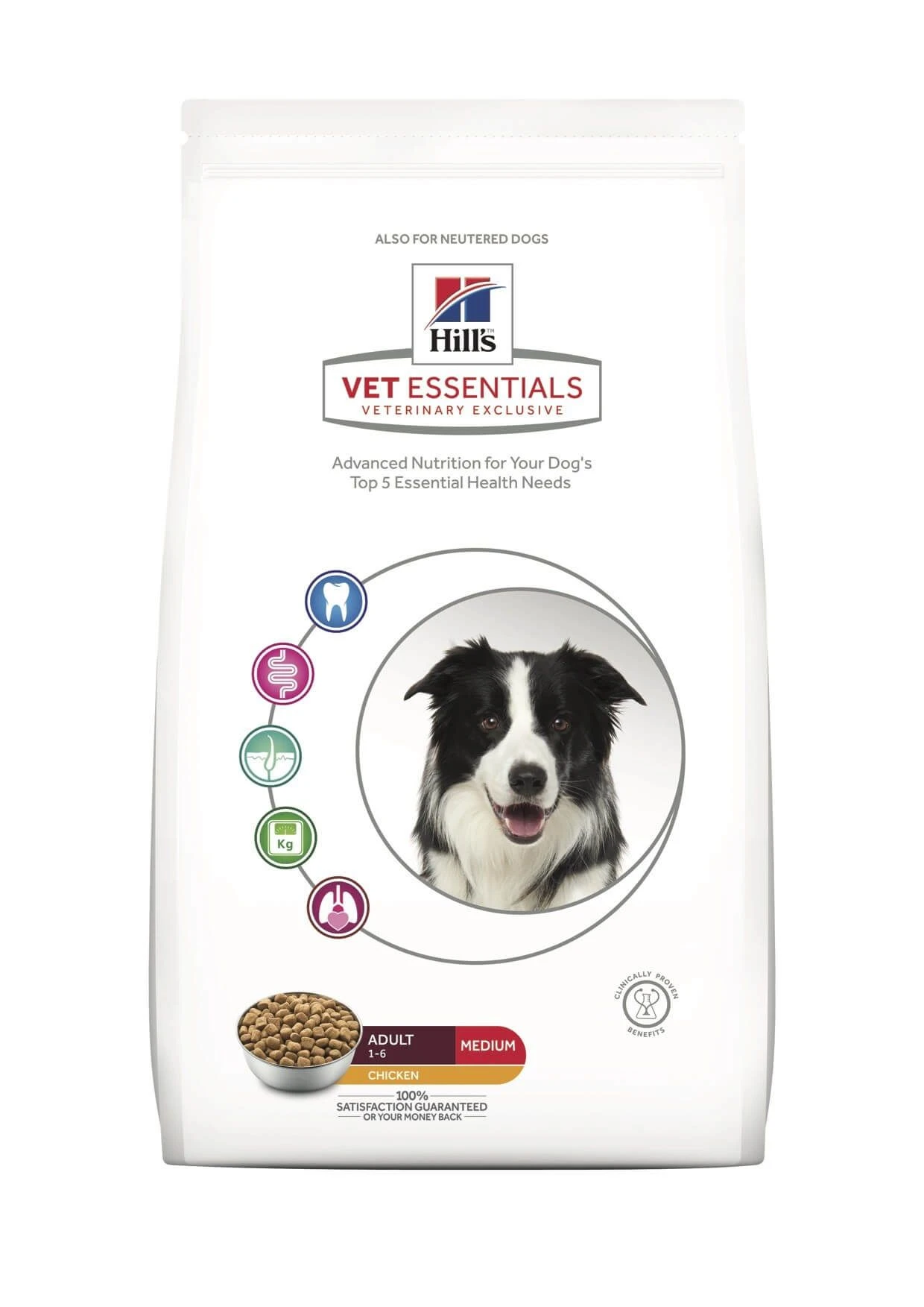 Hill's Science Plan VetEssentials Canine Adult Medium Dental Health 10 Kg