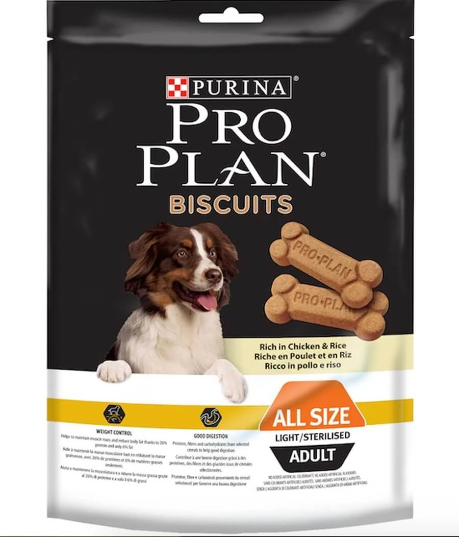 Biscuits Proplan Light Au Poulet 400gr