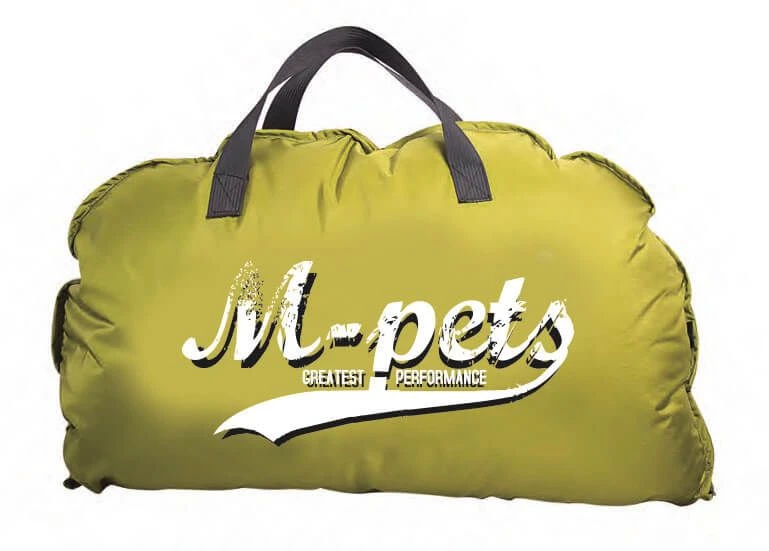 M-Pets Bilbao Coussin Pliable Jaune Moutarde M - Destockage