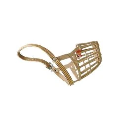 KRUUSE Muselière Plastique Et Cuir T6