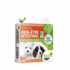 Naturlys Bien-être Intestinal Bio Chiot Et Petit Chien 10 Cps