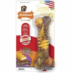 Nylabone Jouet Power Chew Texture Bone Steak & Fromage M