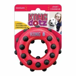 KONG Dotz Circle Jouet Pour Chien L