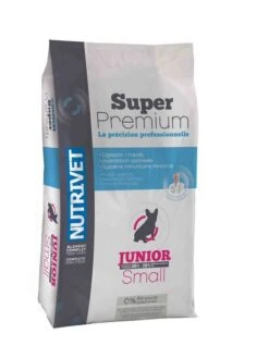 Nutrivet Super Premium Croquettes Chien Small Junior 26/16 3 Kg - Destockage