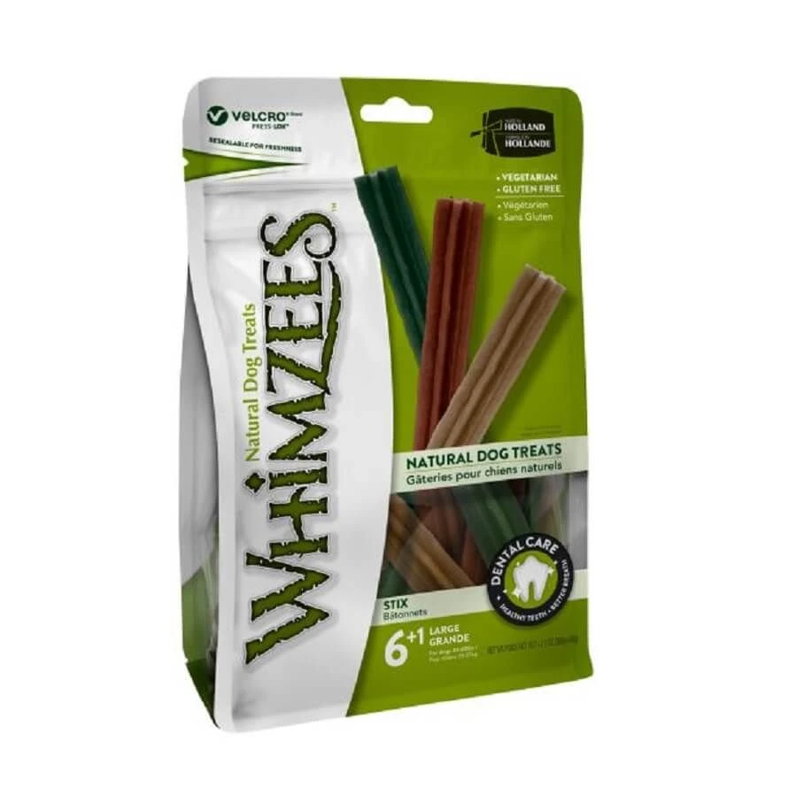 Whimzees Friandise Végétale Stix Chien L X7