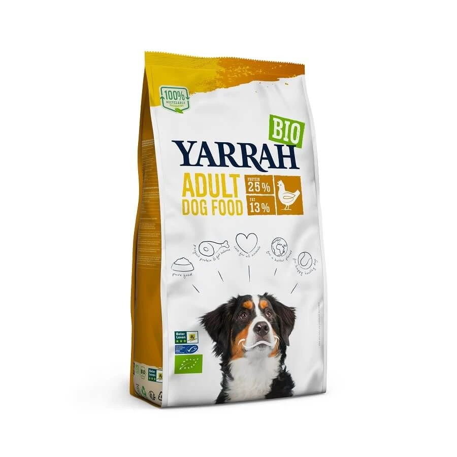 Yarrah Bio Croquettes Au Poulet Pour Chien Adulte 2 Kg - Destockage