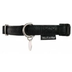 Zolux Collier MC Leather Noir Chien 20 Mm